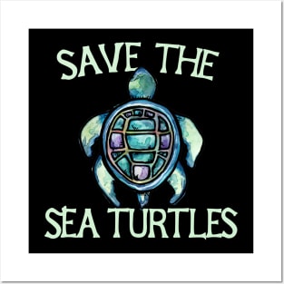 Save the Sea Turtles Posters and Art